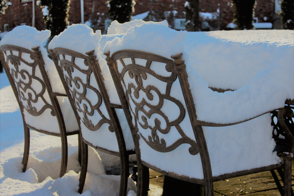 winter patio furniture