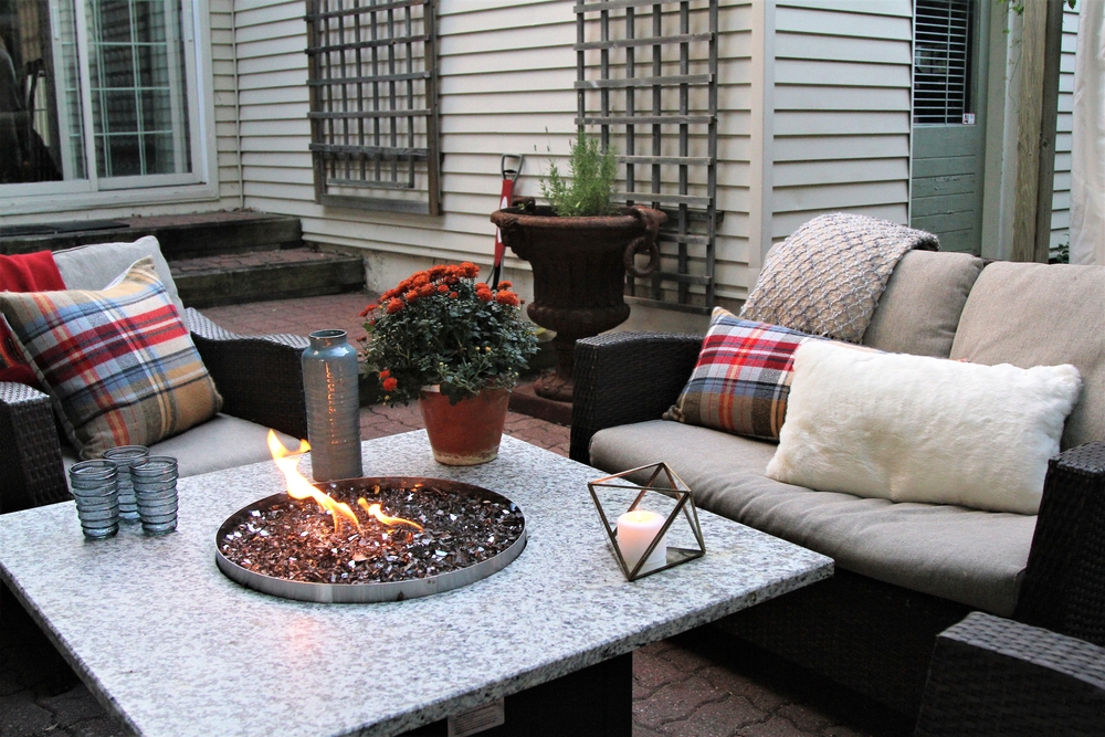 Fall patio furniture